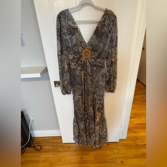 💥BLUE DRESS 💥✨PERFECT CONDITION✨ ⁉️ MAKE AN OFFER ⁉️ - Picture 1 of 12